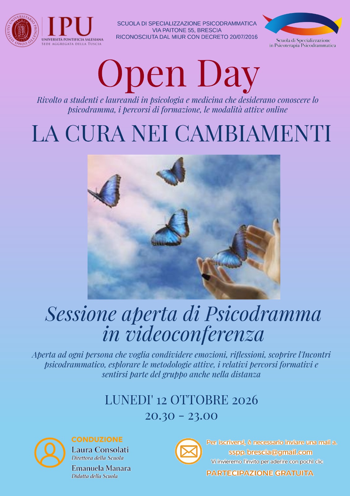 Locandina Openday 12 Ottobre 2026